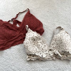 Lace Momanda nursing bras Sz large